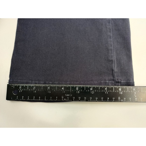 Lee Womens Navy Blue Comfort Waistband Stretch Pants Petite Size 12 Petite - Picture 12 of 13